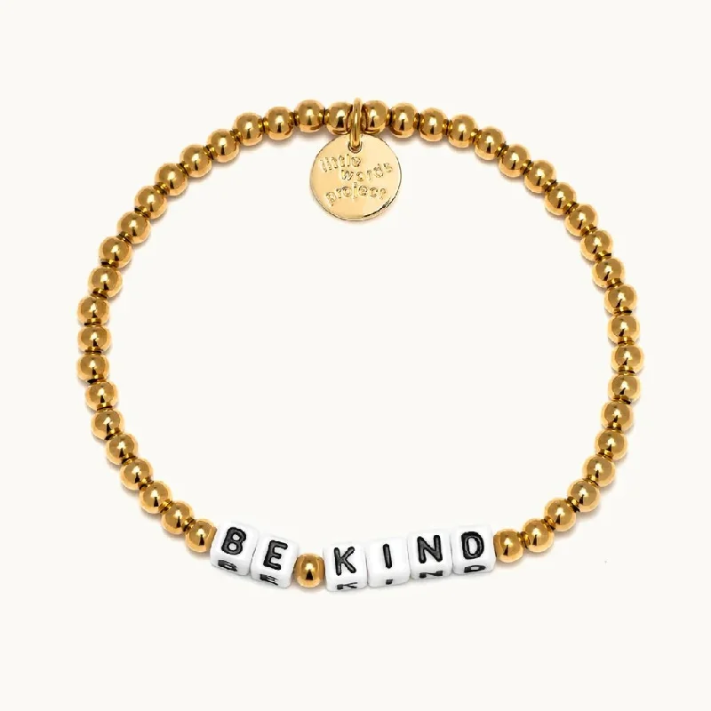 Little Words Project : Be Kind- Waterproof Gold Bracelet - S/M