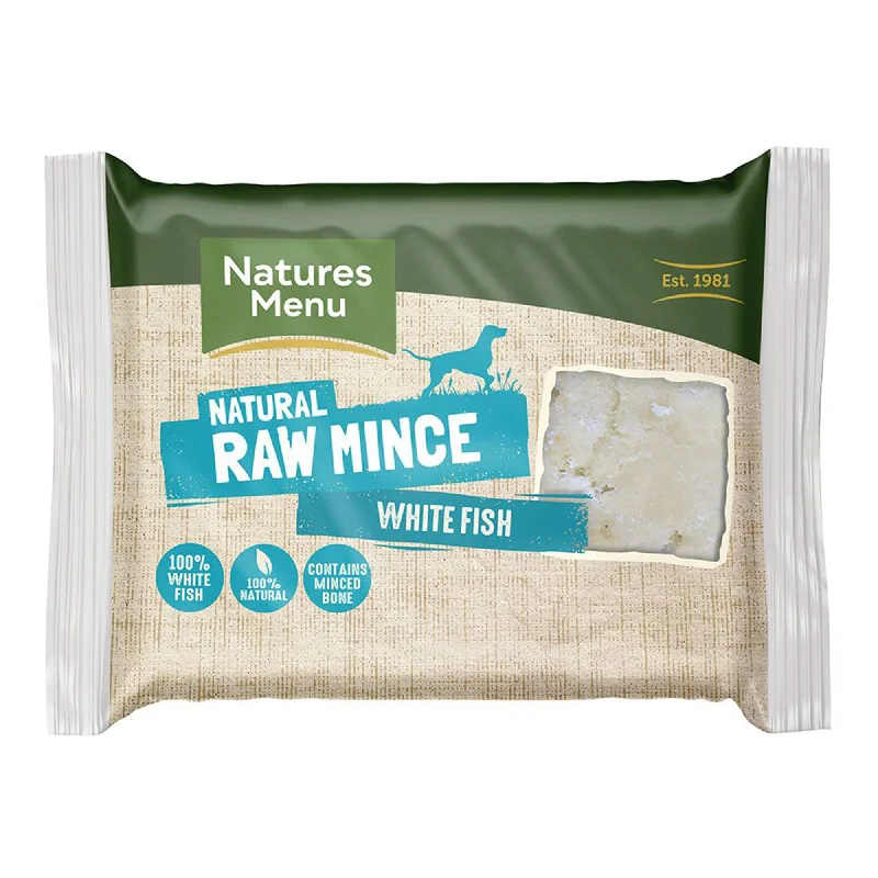 Natures Menu Raw White Fish Block