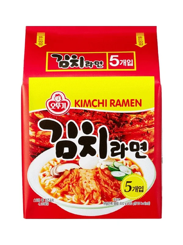 OTTOGI KIMCHI RAMEN 5X120GM