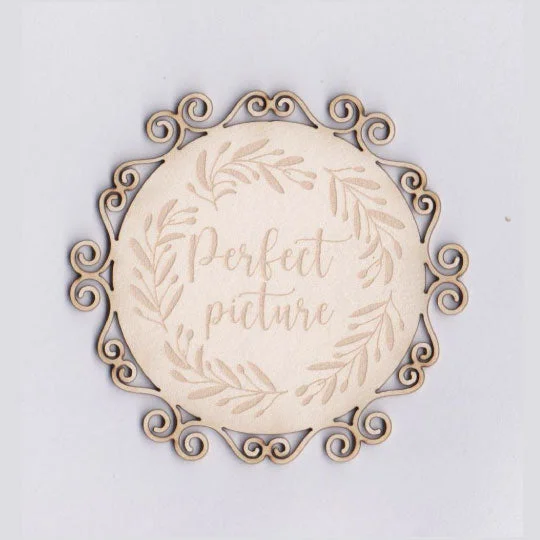 Laser Diecut: Perfect Disc