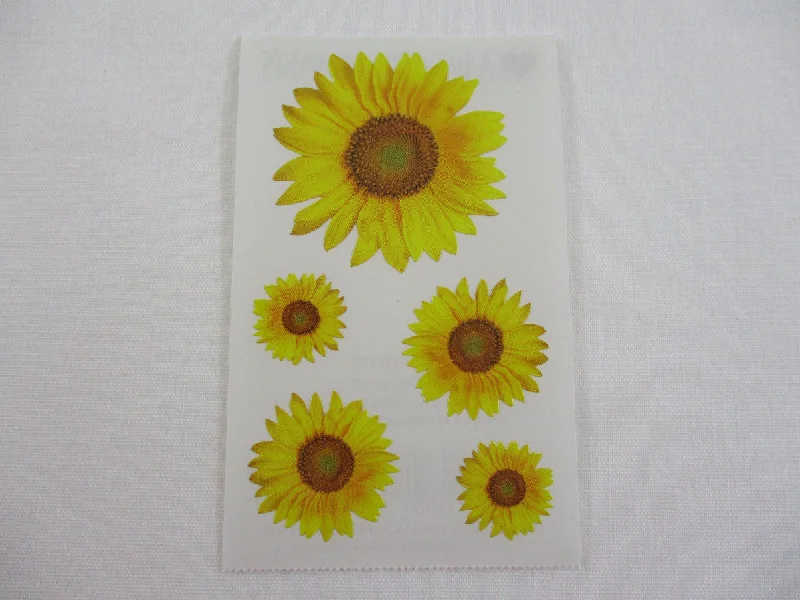 Mrs Grossman Sunflowers Photoessence Sticker Sheet / Module - Vintage & Collectible