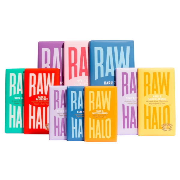 Raw Halo Vegan Chocolate Gift Collection (10 Bars)