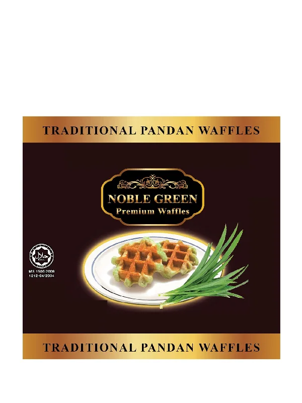 NOBLE GREEN BELGIUM WAFFLES PANDAN 4X50G