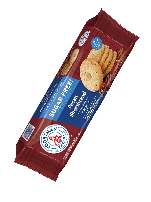 VOORTMAN SUGAR FREE PECAN SHORTBREAD 227G