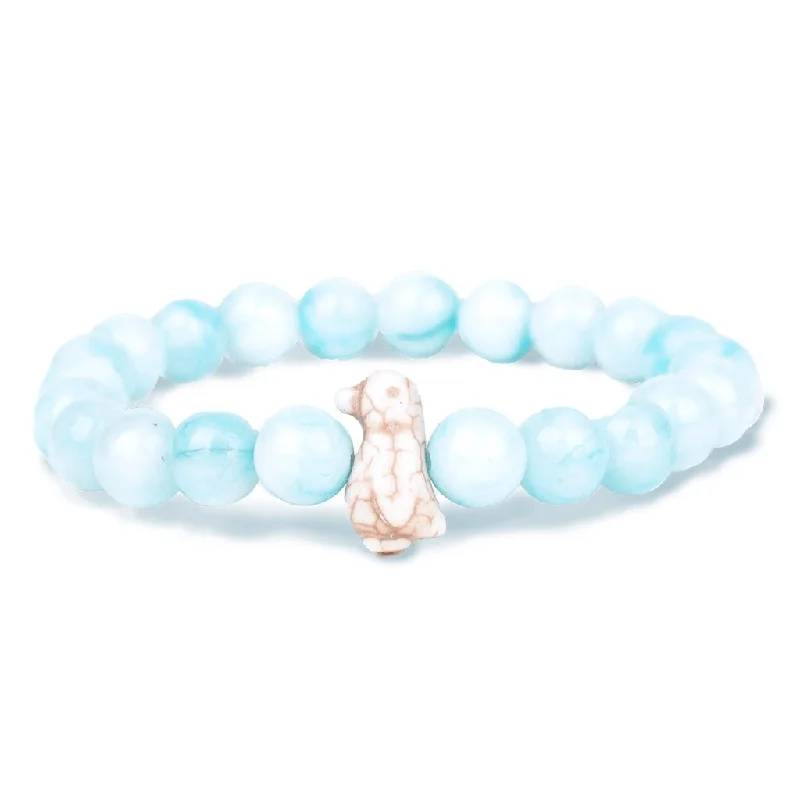 Fahlo : The Passage Bracelet - Penguin-Tracking Bracelet in Seafoam