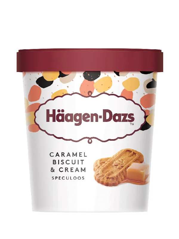 HAAGEN-DAZS CARAMEL BISCUIT&CREAM 473ML