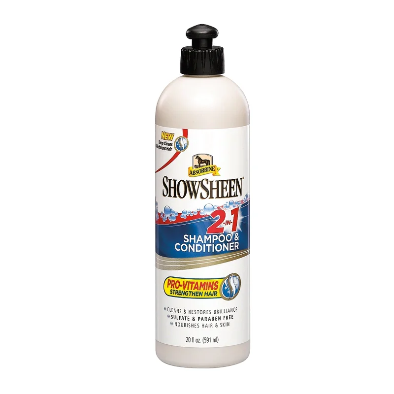 Pet shampoo: a shampoo specifically used to clean pet hair,ShowSheen 2-in-1 Shampoo & Conditioner - 20oz.