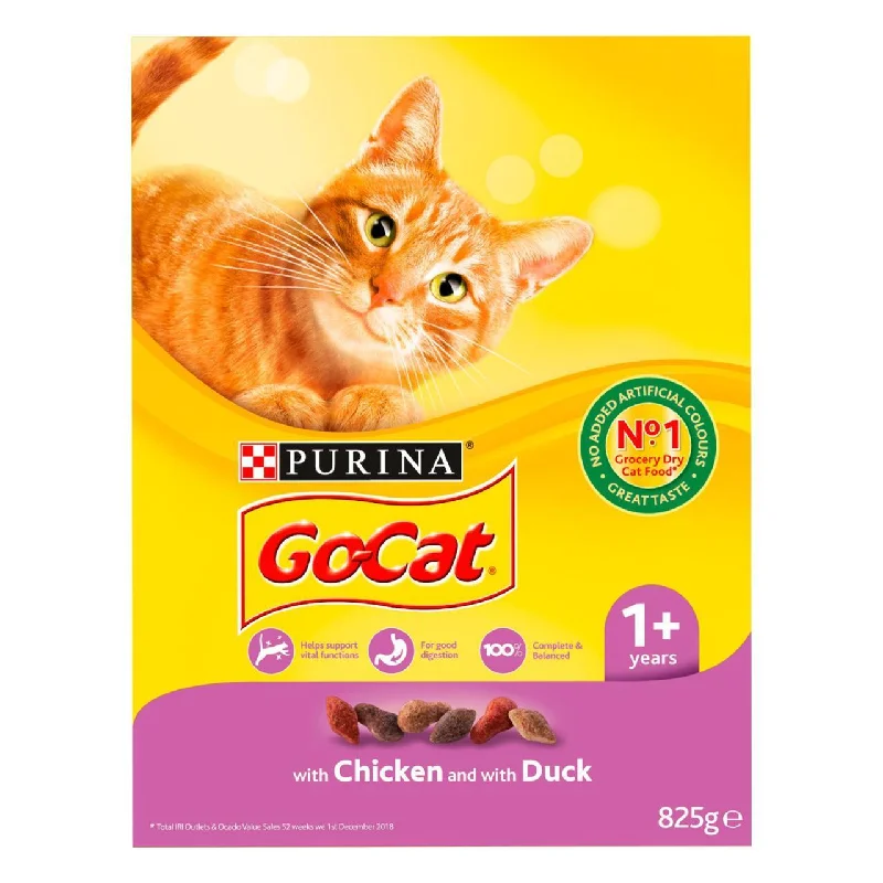    - Cat food discounts and promotions  Go-Cat Adult Dry Cat Food Chicken and Duck 825g