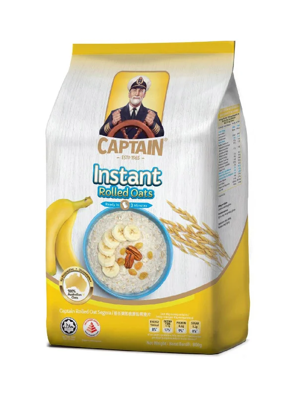 CAPTAIN INSTANT ROLLED OATS 800G