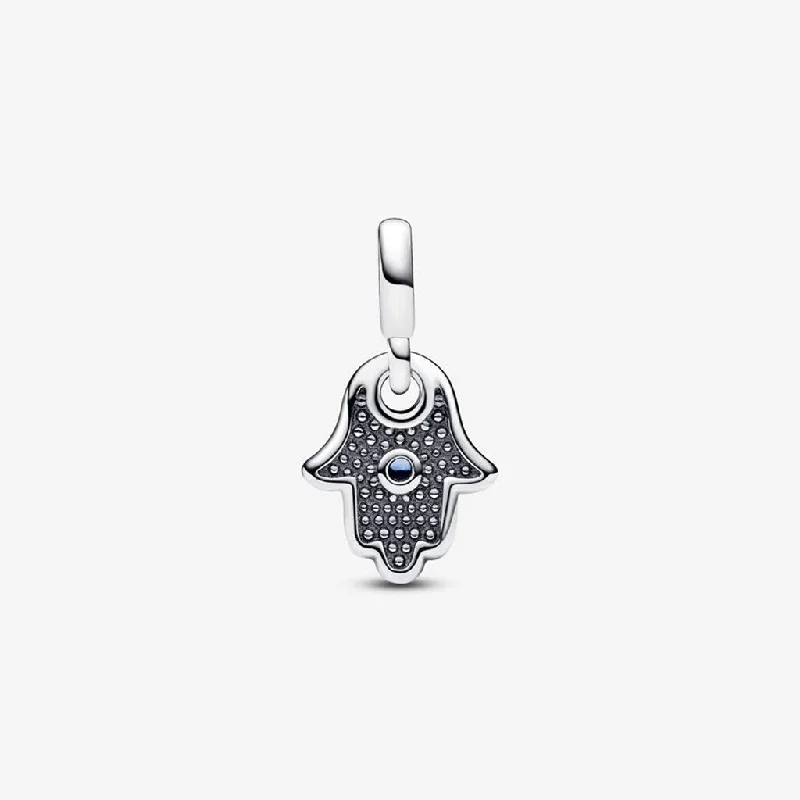 PANDORA : Pandora ME Hamsa Hand Mini Dangle in Silver