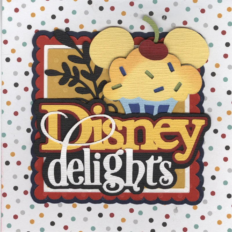 Recipe Cover & Tag: Disney Delights