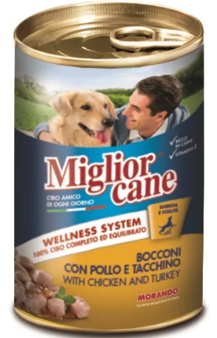 - Dog food recommendations for multi-dog householdsMiglior cane Chicken & Turkey 405g