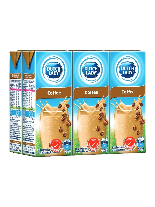 DUTCH LADY UHT COFFEE 6X200ML