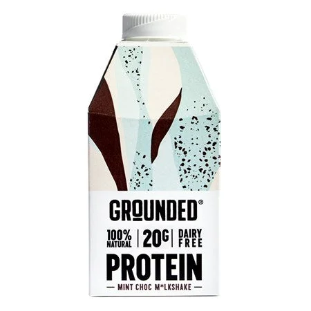 GROUNDED Mint Chocolate Plant-Protein Shake 490ml (6pk)