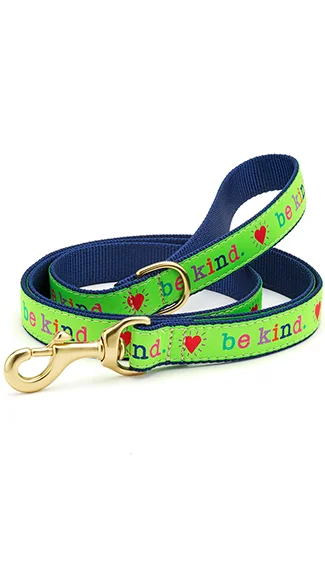 Up Country Dog Lead: Be Kind