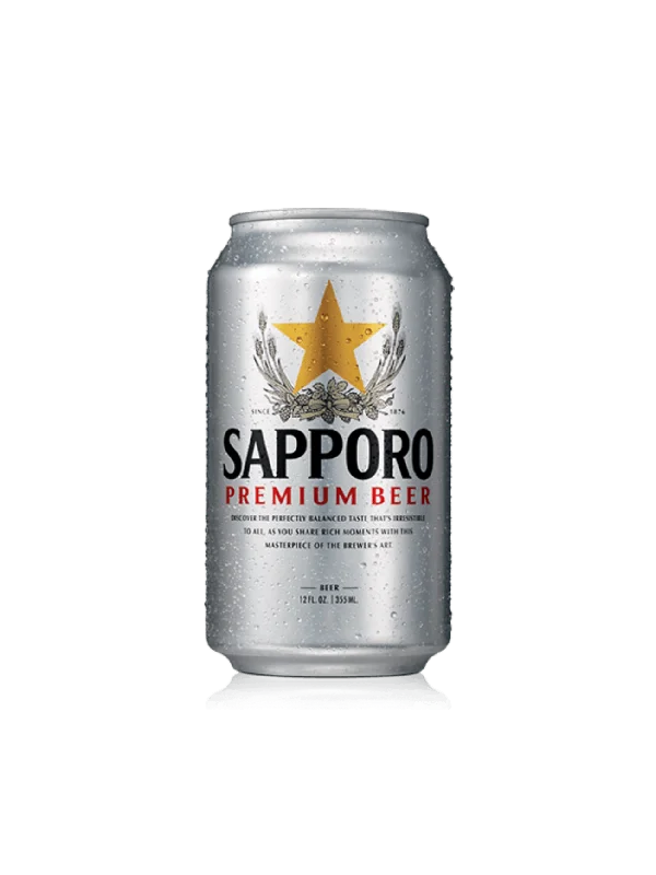 SAPPORO BEER CAN 320ML