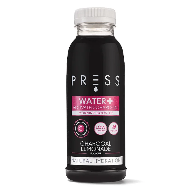 PRESS - Lemon & Charcoal Water+