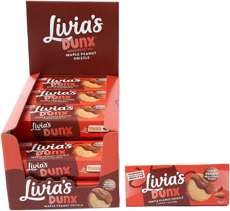 Livia's Dunx - Maple Peanut Drizzle (6pk)