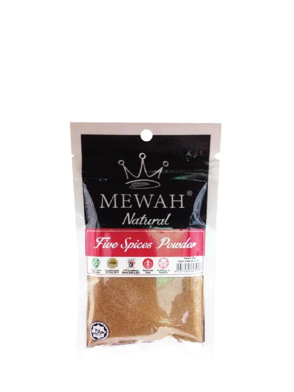 MEWAH NATURAL FIVE SPICES POWDER 60G