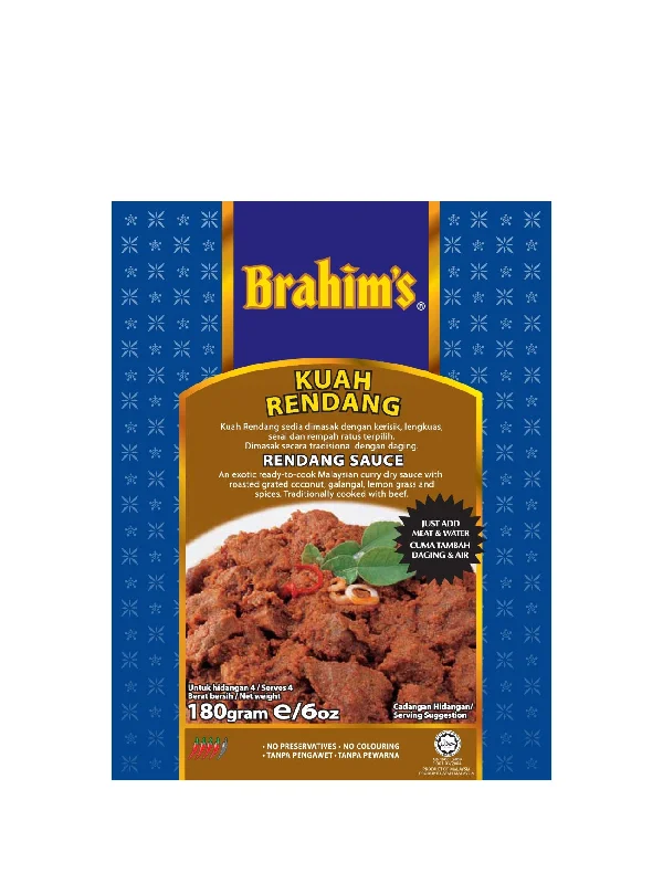 BRAHIMS KUAH RENDANG 180GM