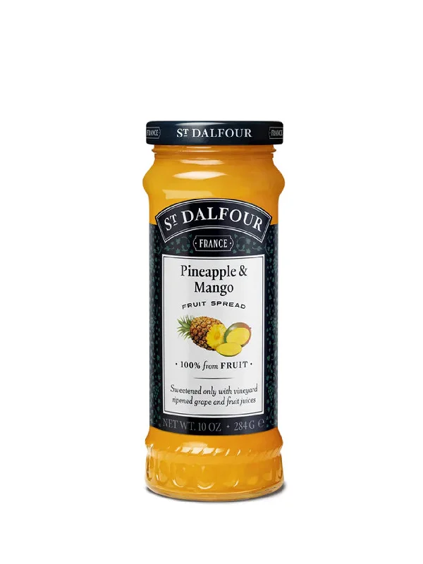 ST.DALFOUR PINEAPPLE & MANGO JAM 284G