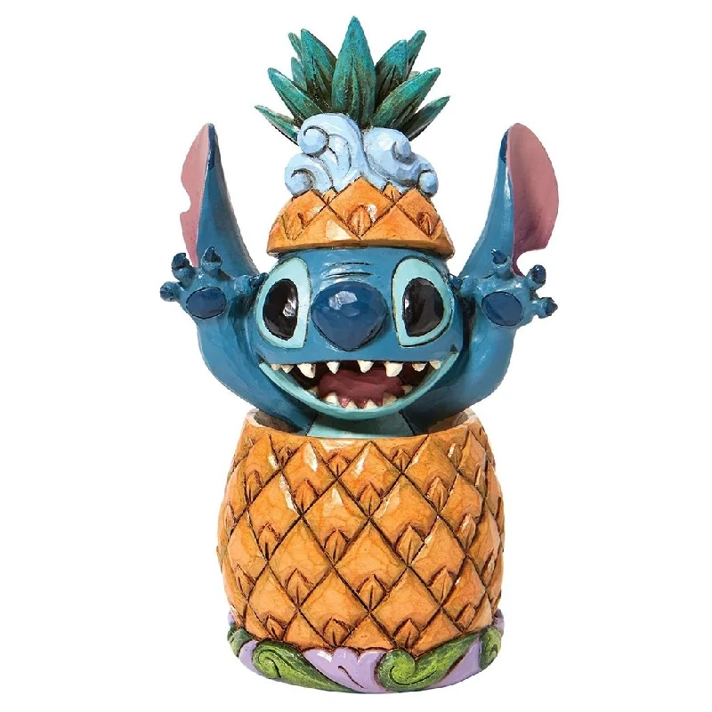 Jim Shore : Disney Traditions - Stitch In A Pineapple