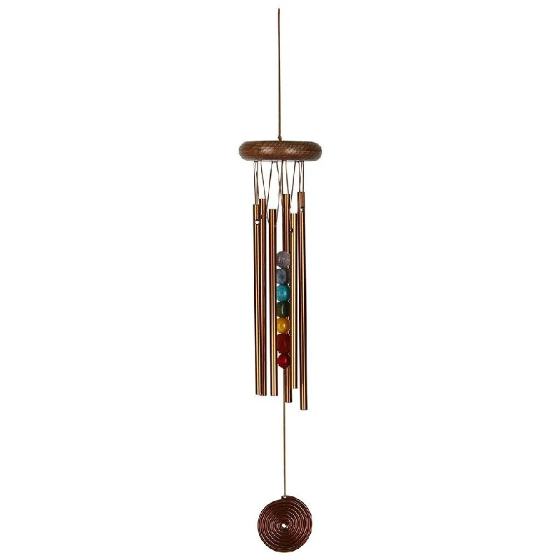 Woodstock Chimes : Chakra Chime - Seven Stones, Bronze