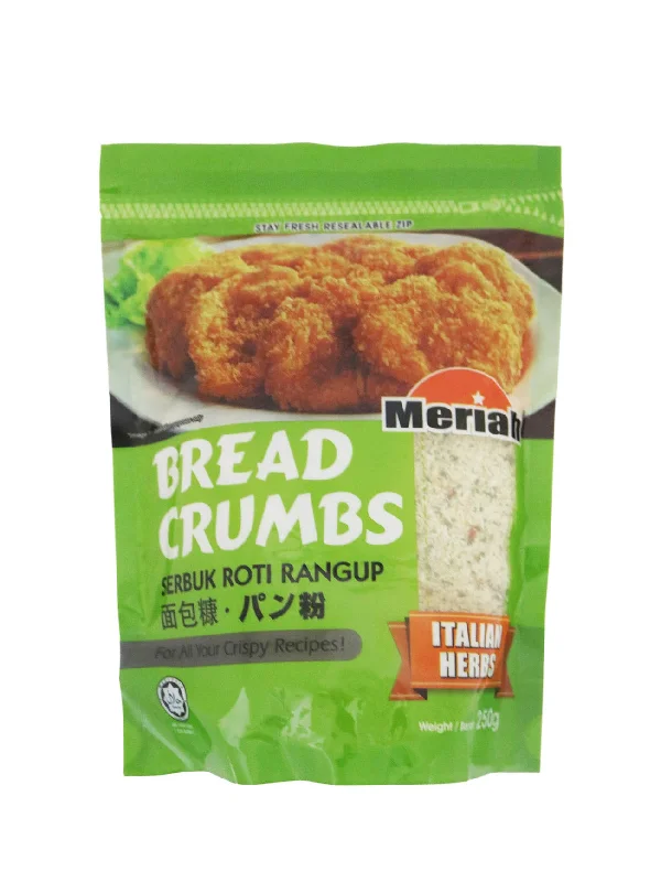 MERIAH BREAD CRUMBS ITALIAN HERBS 250G