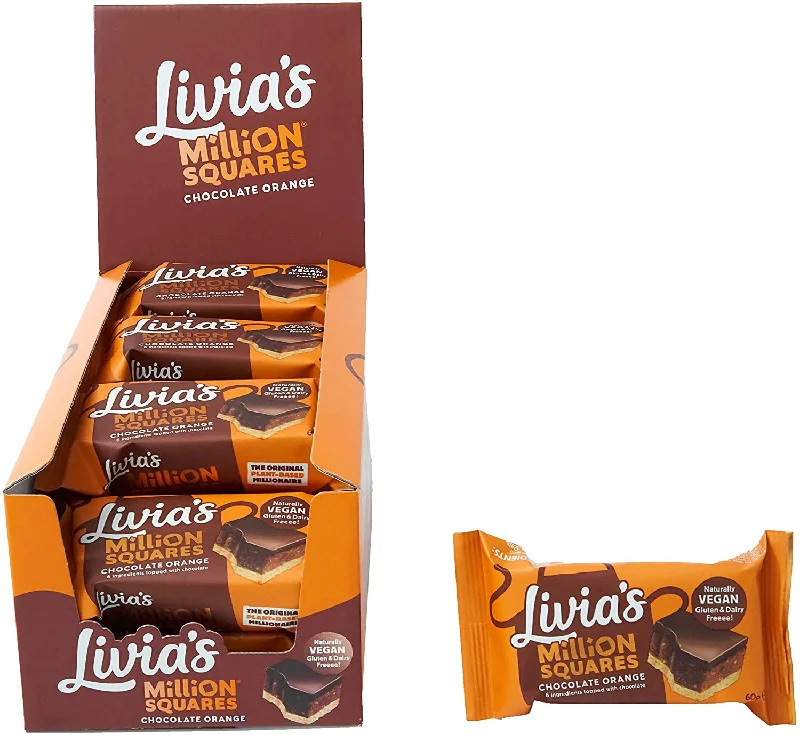 Livia's Chocolate Orange Million Squares (6pk)