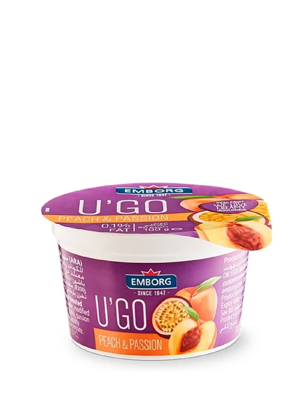 EMBORG U'GO PEACH & PASSIONFRUIT 100G