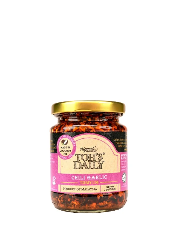 TOH'S DAILY CHILI GARLIC - TOM YUM 200G