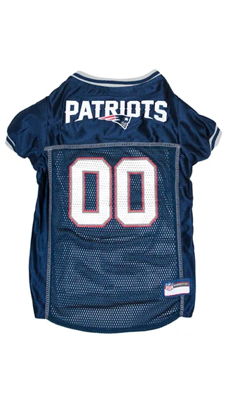 Pets First Dog Jersey: Patriots