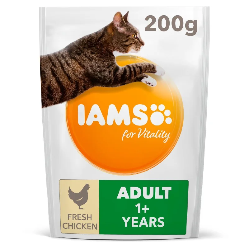    - Purina Pro Plan cat food palatability  IAMS for Vitality Adult Cat Food with Fresh Chicken 200g