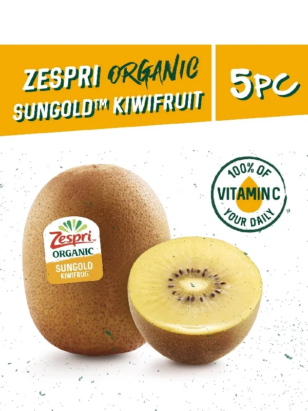 ITALY ZESPRI ORG SUNGOLD KIWIFRUIT 5PCS