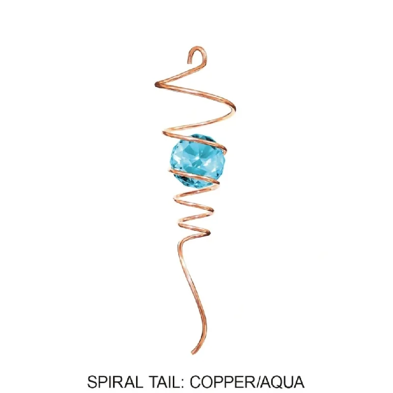 Spinfinity : Spiral Tail-Copper/Aqua