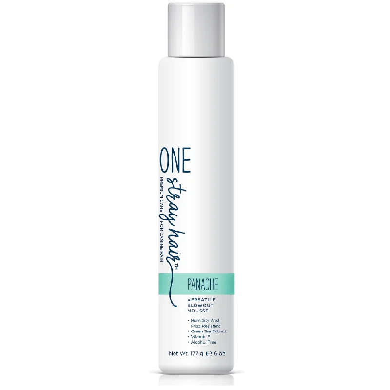 One Stray Hair Panache Versatile Blowout  Mousse For Dogs, 6oz