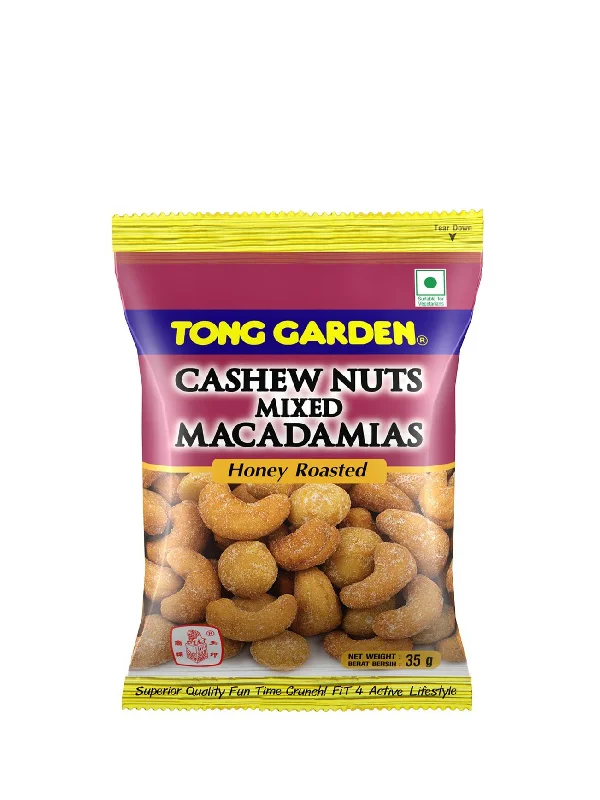 TONG GARDEN CASHEW NUTS MIXED MACADAMIA HONEY 35GM