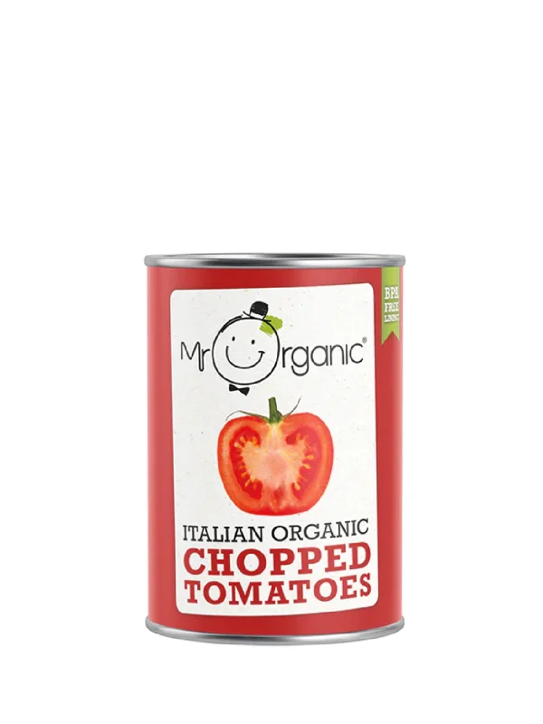 MR ORGANIC TOMATO CHOPPED 400G