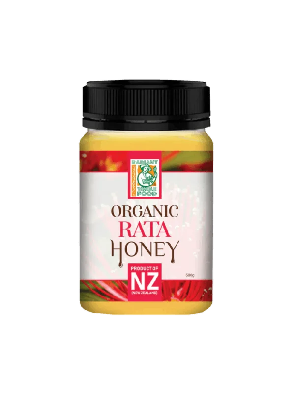 RADIANT ORGANIC RATA HONEY 500GM