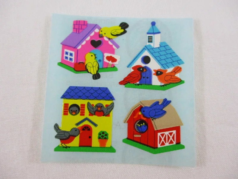 Sandylion Bird House Sticker Sheet / Module - Vintage & Collectible