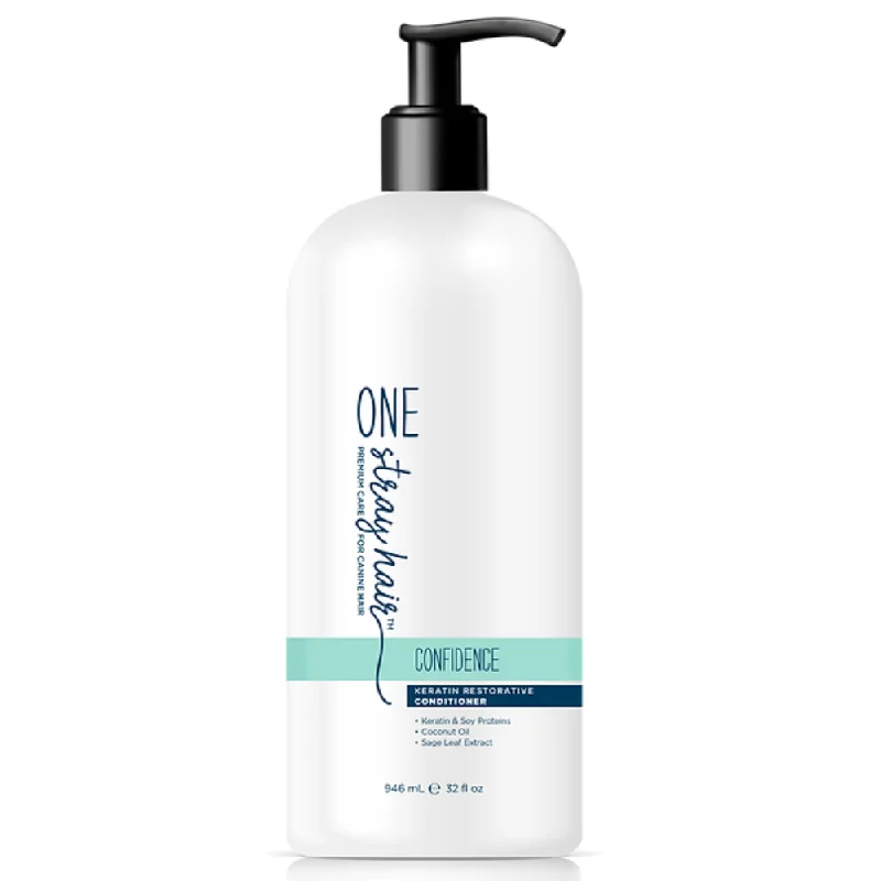 One Stray Hair Confidence Keratin Restorative Conditioner For Dogs