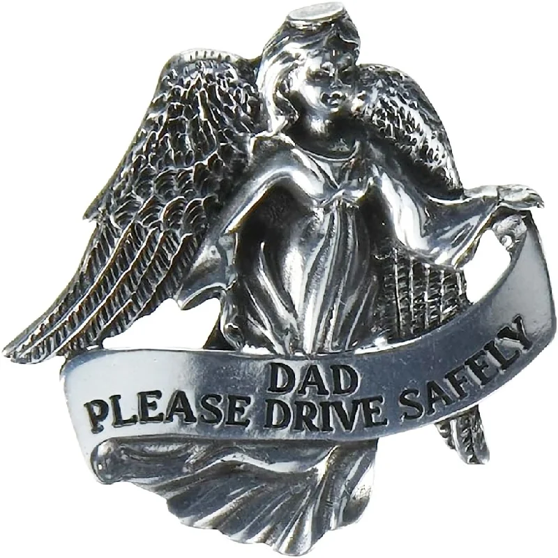 Cathedral Art : "Dad Please Drive Safely" Visor Clip