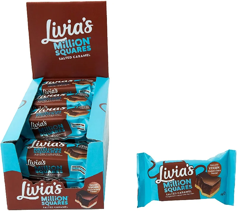 Livia's Salted Caramel Million Squares (6pk)