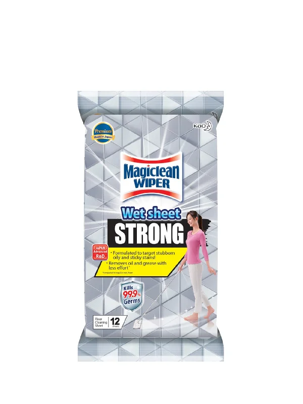 MAGICLEAN WIPER WET SHEET STRONG 12S