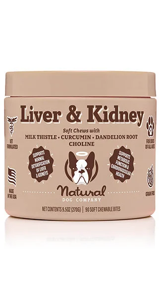 Natural Dog Company - Liver & Kidney Supplement