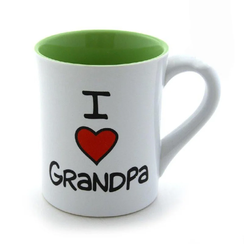 Our Name is Mud : I Heart Grandpa 16oz Mug