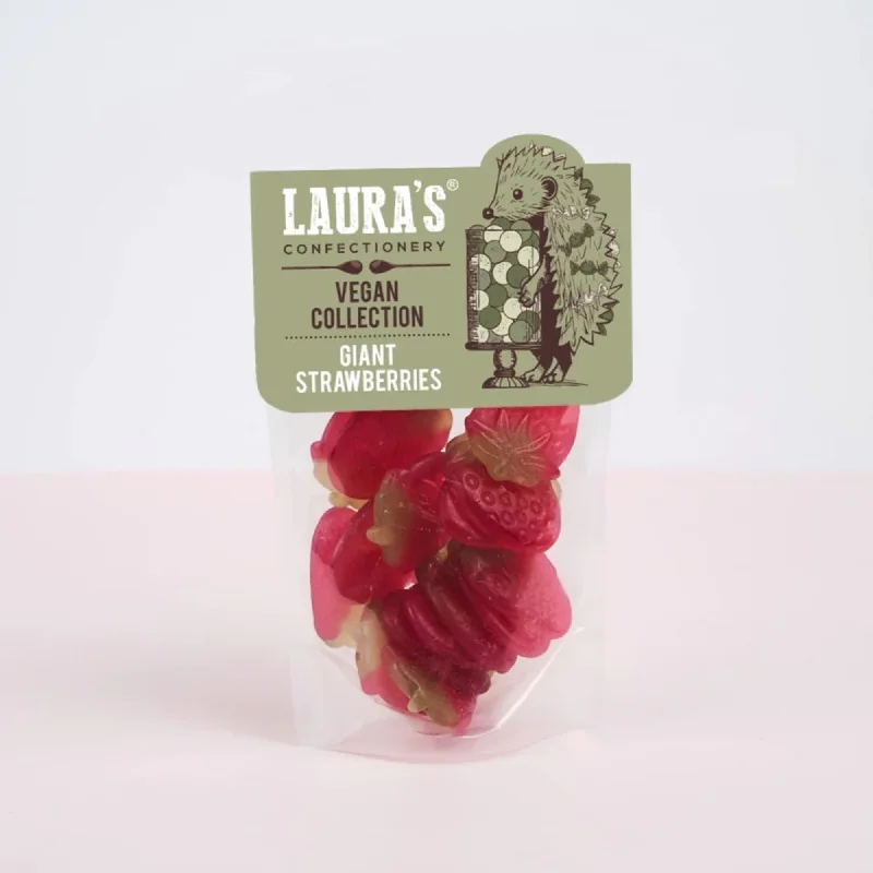 Lauras Vegan Giant Strawberrys