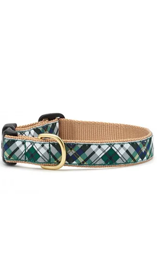 Up Country Dog Collar: Gordon Plaid