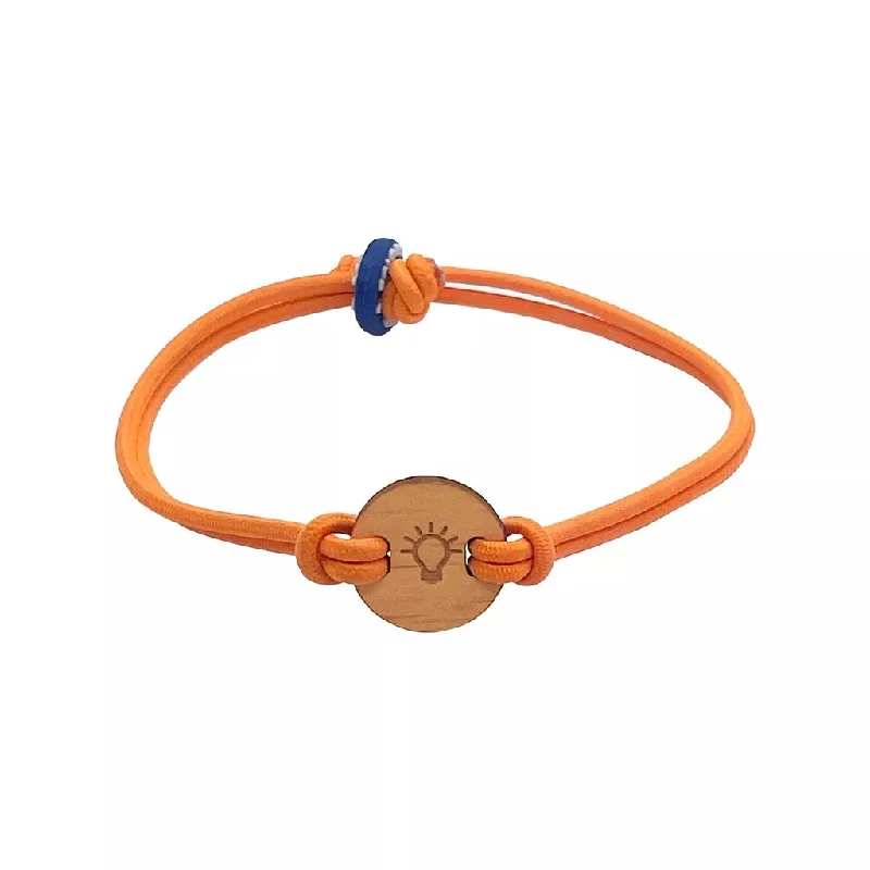 Colors For Good : Moods + Wood Charm Creativity Energy Bracelet