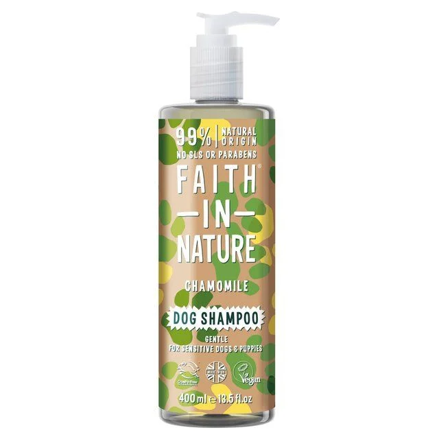 preventing the nails from growing too long and causing discomfort or damage to the pet.Faith In Nature Dog Care - Shampoo Chamomile   400ml